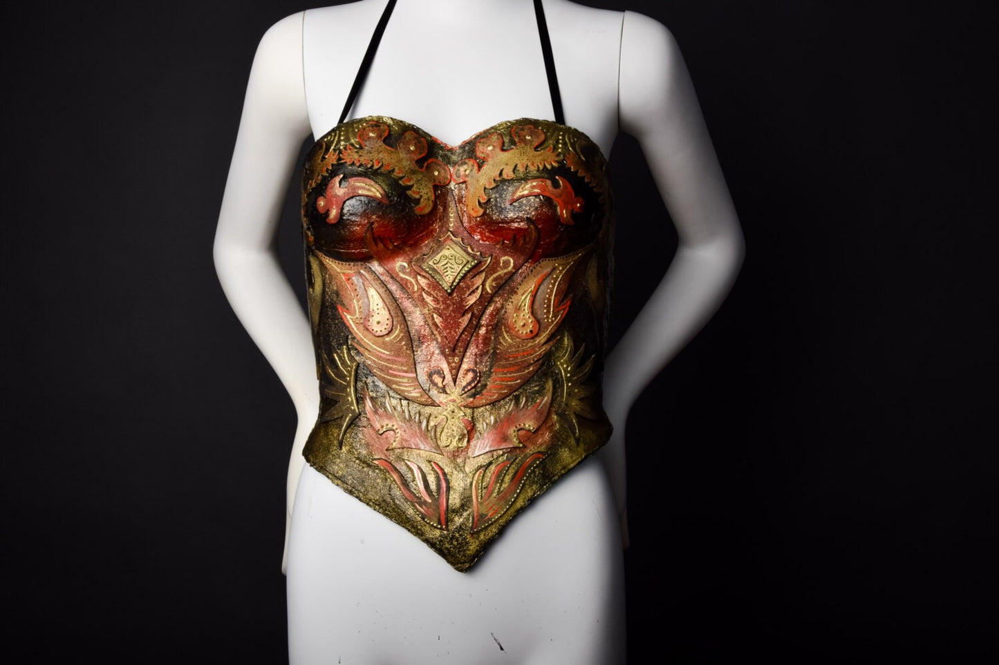 Plastron - Armure - Costume - Création féérique Fraise au Loup - Cosplay