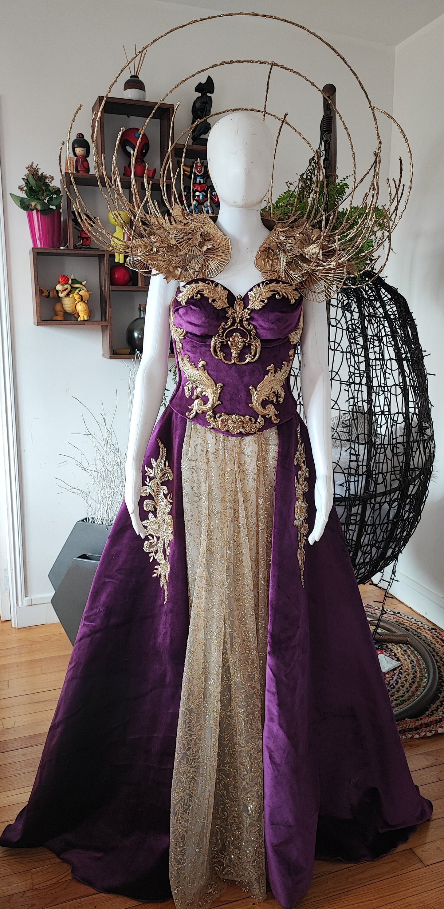 Costume baroque Reine - Majestueux - Royal costume - Bal - Gala - GoT - Princesse - Féérique