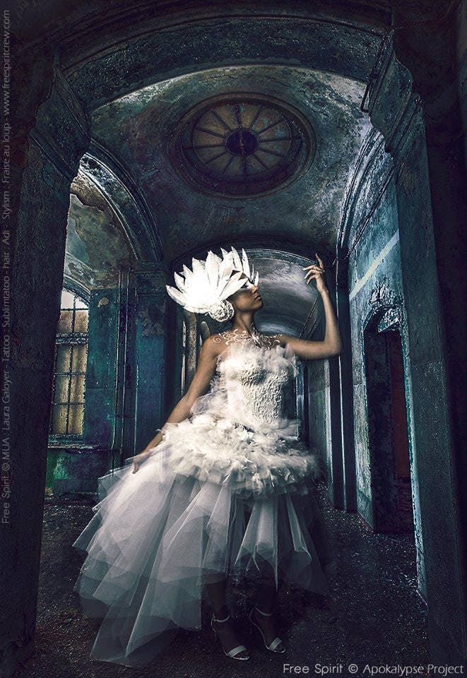 Costume Ange - White Swan - Ballet Odette - Mariage - Romantique - Féérie