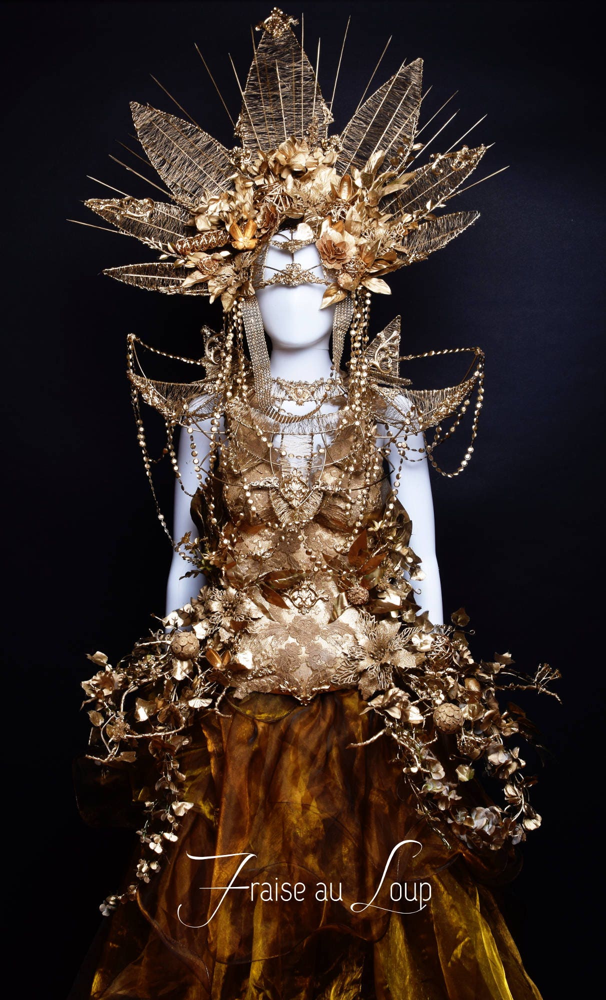 Costume VENUS - Reine - Majestueux - Royal - Bal - Gala - Carnaval Venise - Princesse - Cosplay - Féérique