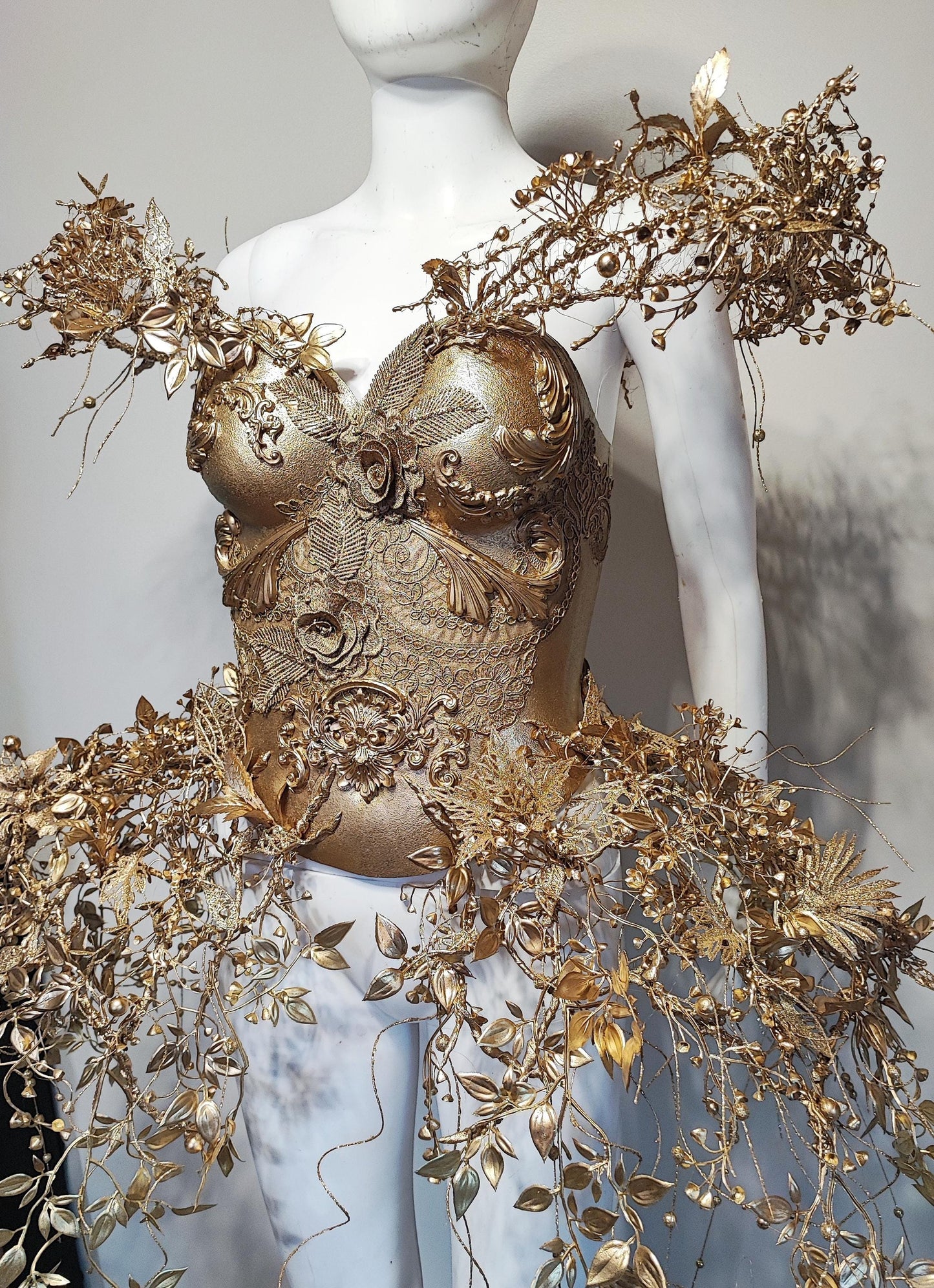 Plastron Armure Fraise au Loup Costumes - Cosplay - Royal - féérie - Breastplate - Fantasy