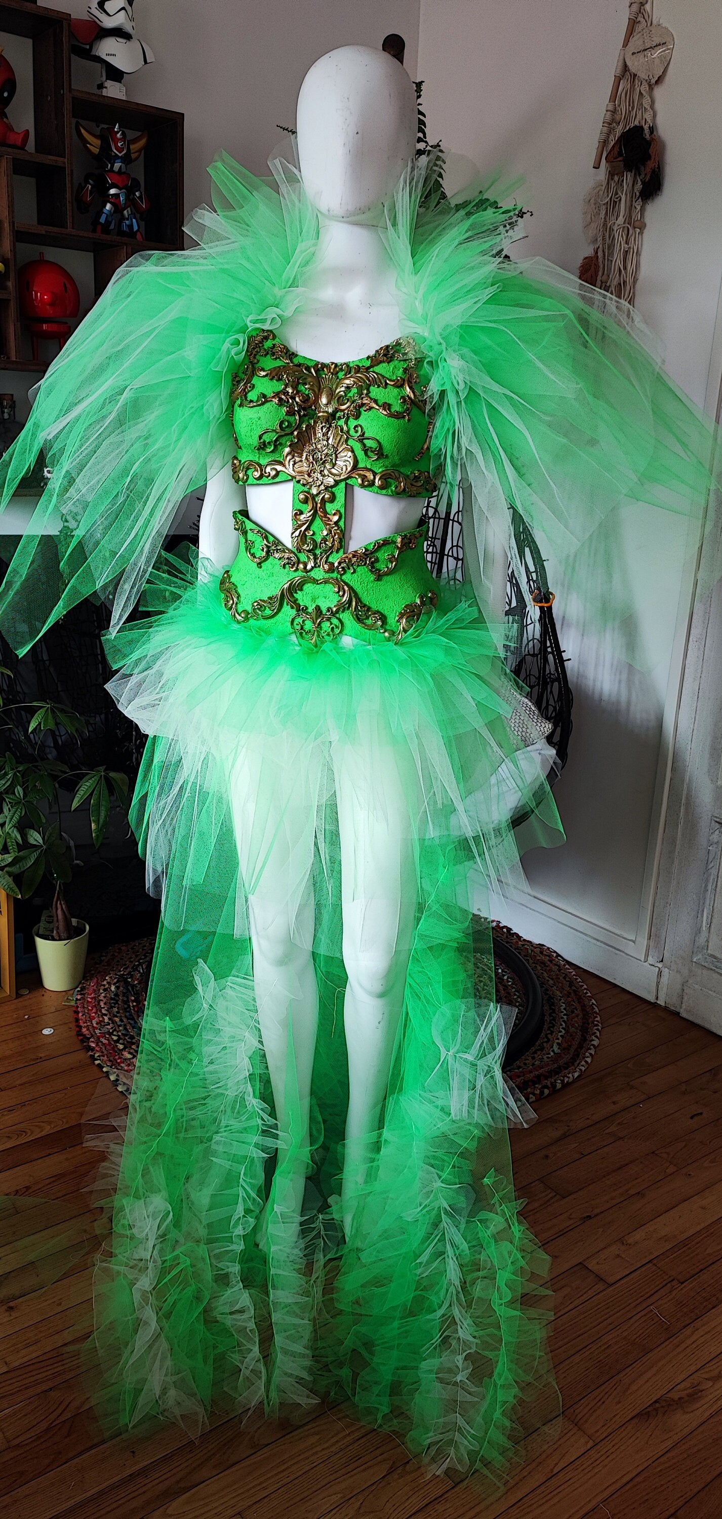 Costume baroque Reine - Majestueux - Royal - Bal - Gala - GoT - Princesse - Cosplay - Féérique