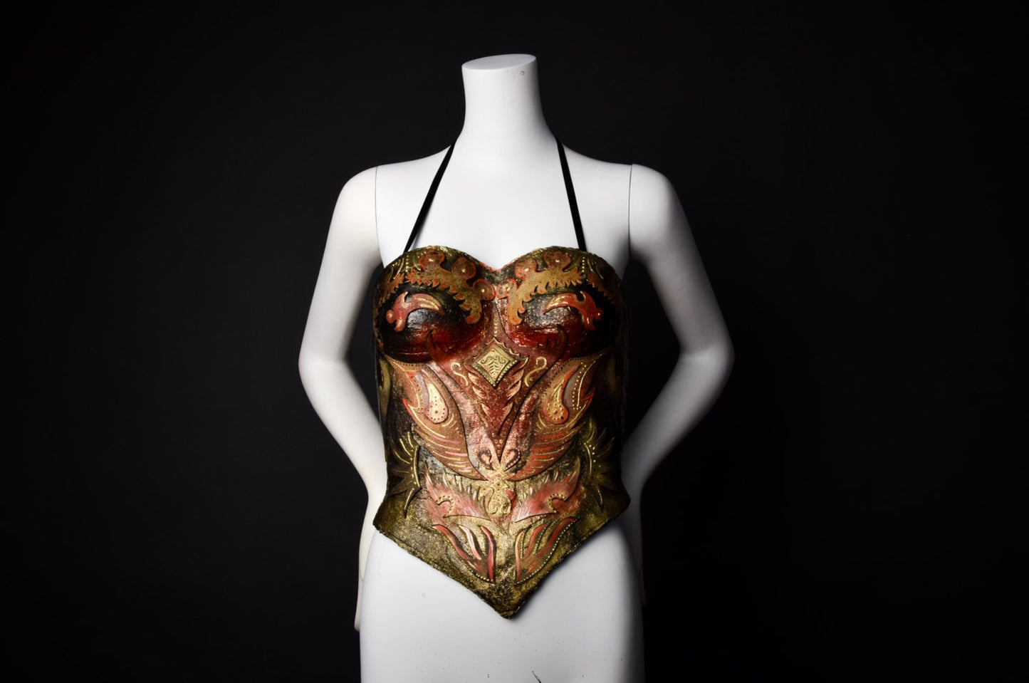 Plastron - Armure - Costume - Création féérique Fraise au Loup - Cosplay