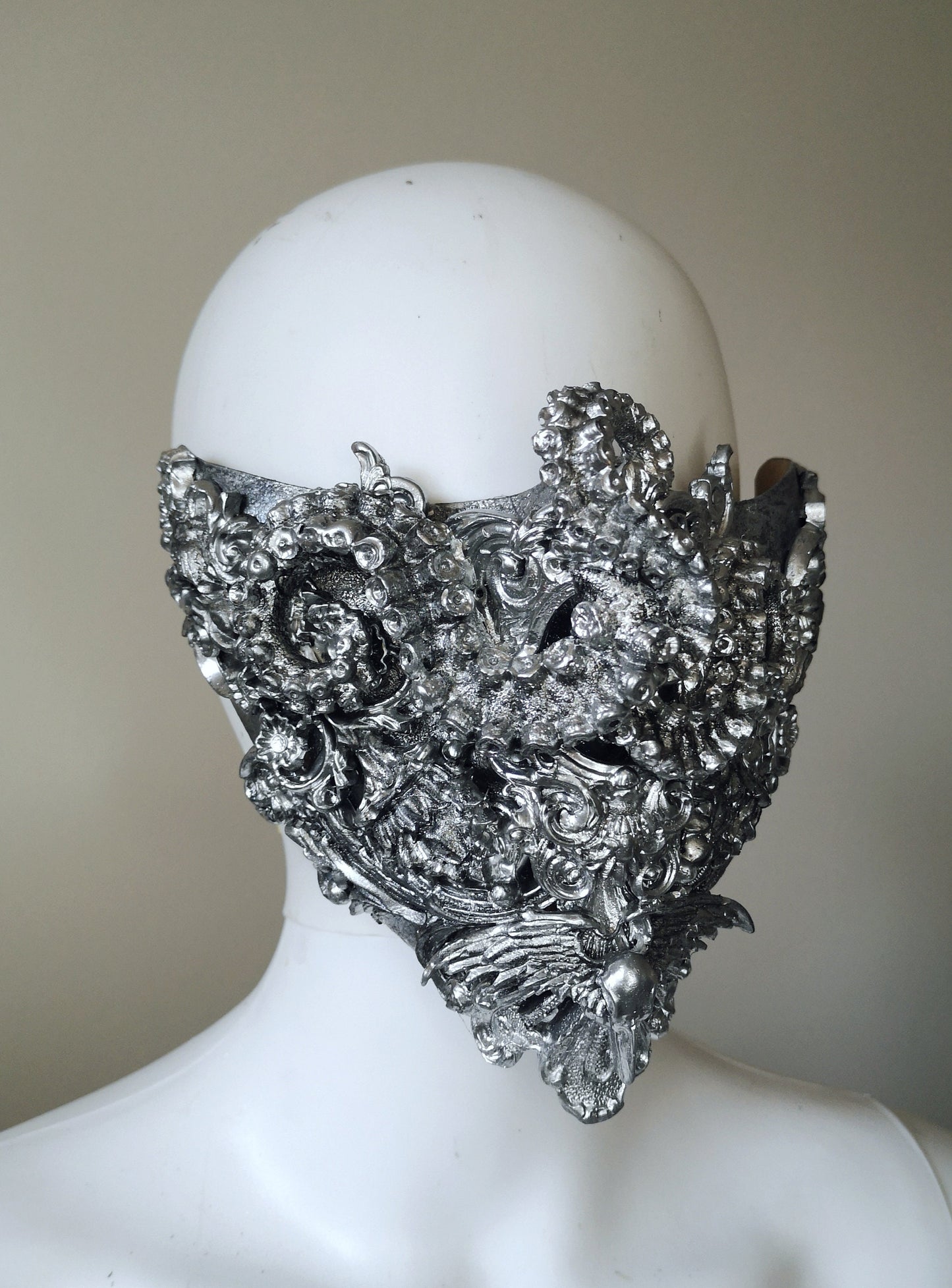 Masque baroque, bijou, rococo couture fashion, marie-antoinette, Baroque Fantasy Valkyrie Steampunk, anges