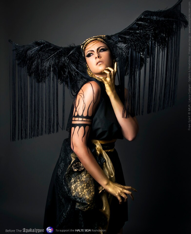 Tomoe - Coiffe Fraise au Loup Costumes - Couture -