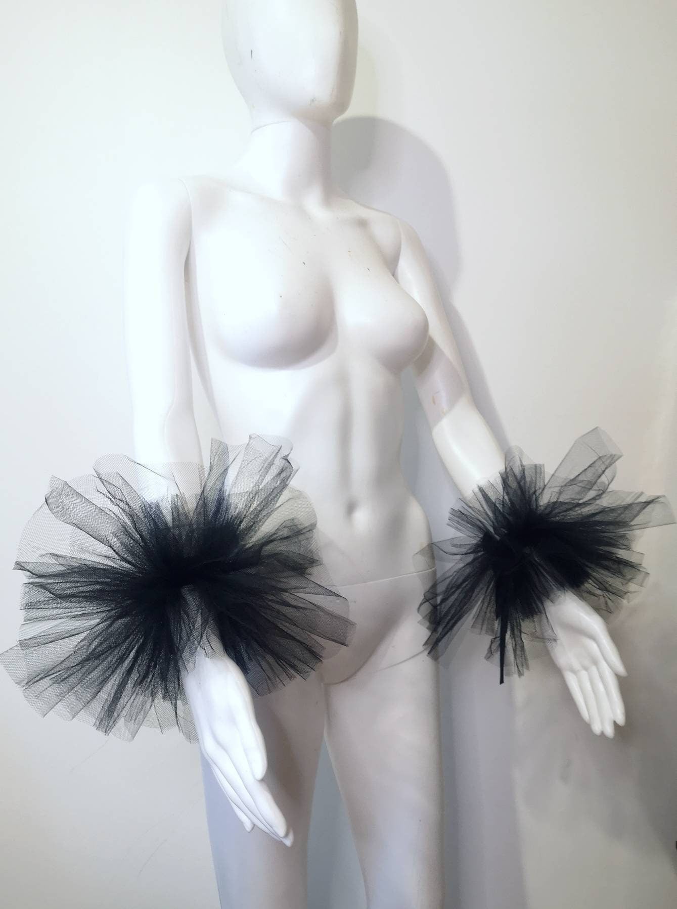 Manchette en tulle Bracelet Poignet en tulle Accessoire de ballet danse Élisabeth