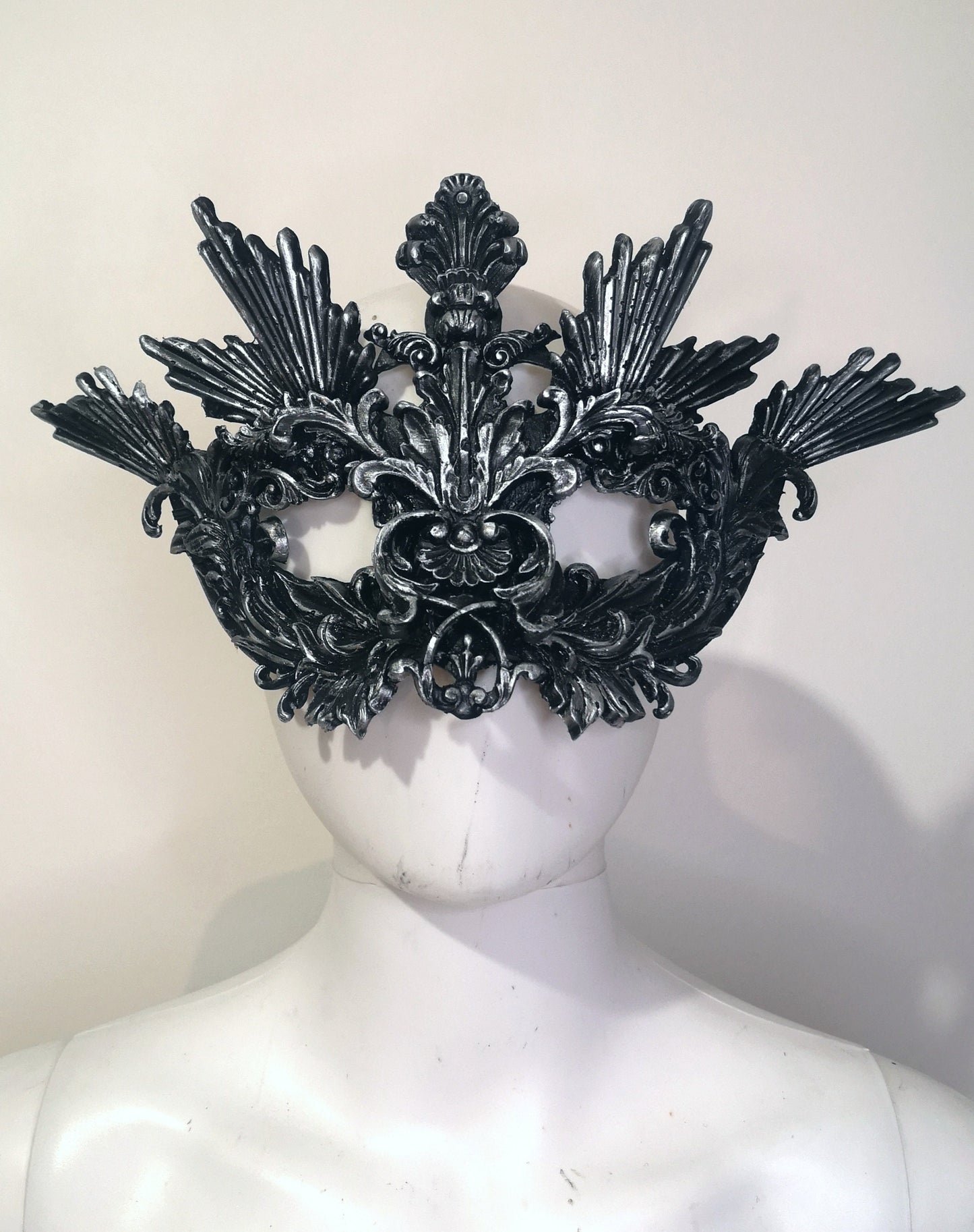 Masque loup baroque Mascarade Carnaval gothique