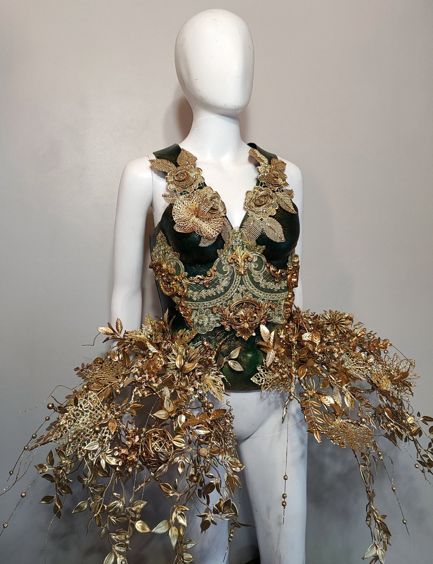 Plastron Armure Fraise au Loup Costumes - Cosplay - Royal - féérie - Breastplate - Fantasy