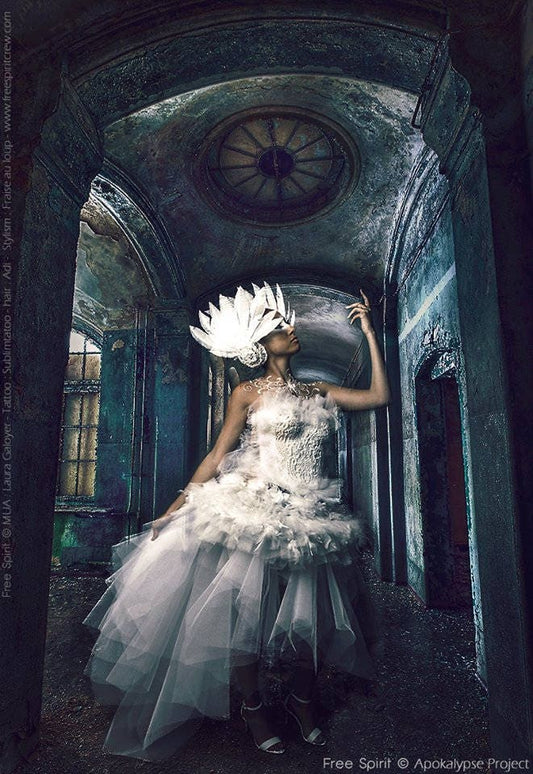 Costume Ange - White Swan - Ballet Odette - Mariage - Romantique - Féérie