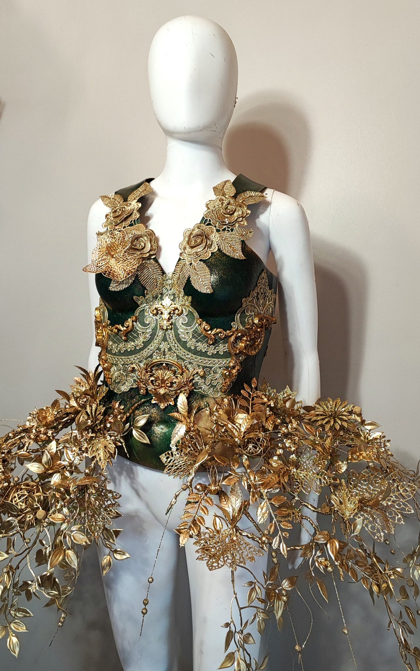 Plastron Armure Fraise au Loup Costumes - Cosplay - Royal - féérie - Breastplate - Fantasy