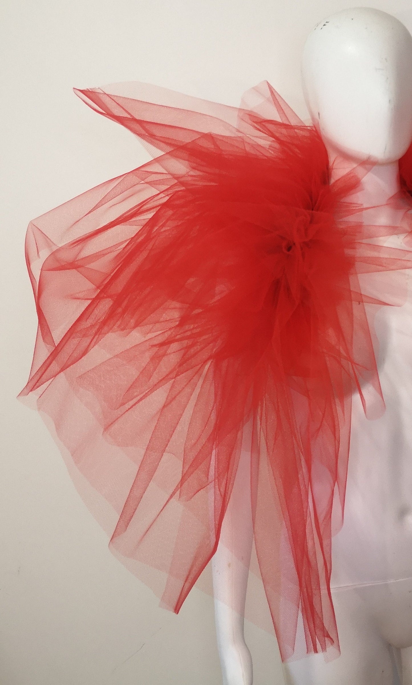boléro Tulle - Pierrot circus - elizabethan neck ruff costume - costume cabaret burlesque