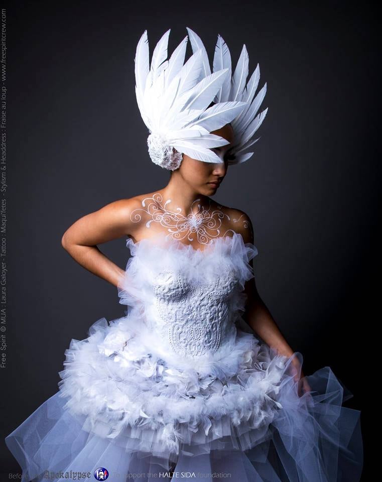 Costume Ange - White Swan - Ballet Odette - Mariage - Romantique - Féérie
