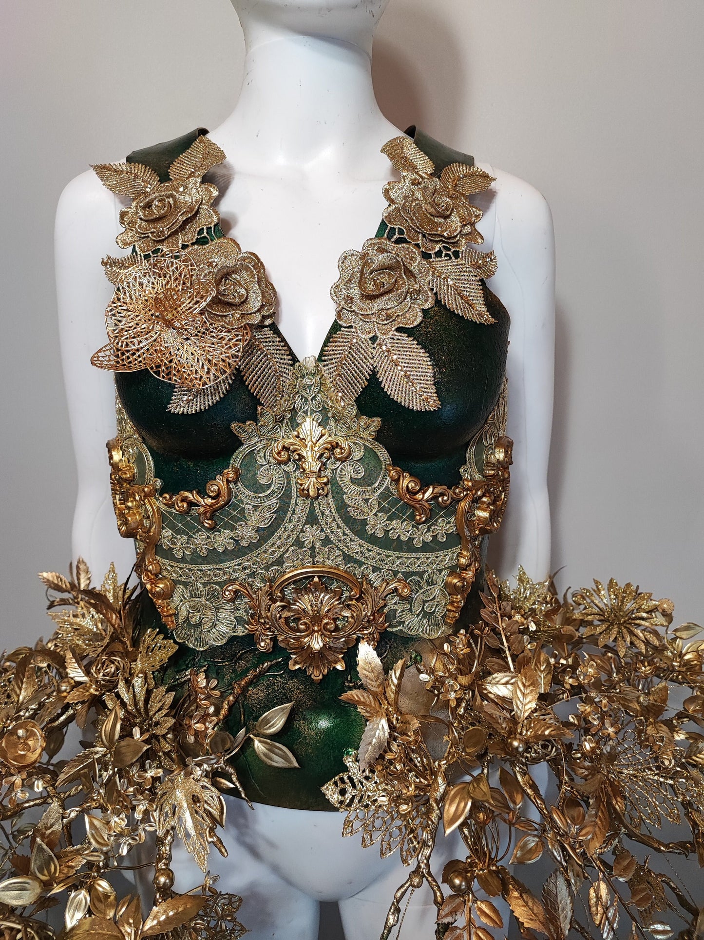 Plastron Armure Fraise au Loup Costumes - Cosplay - Royal - féérie - Breastplate - Fantasy