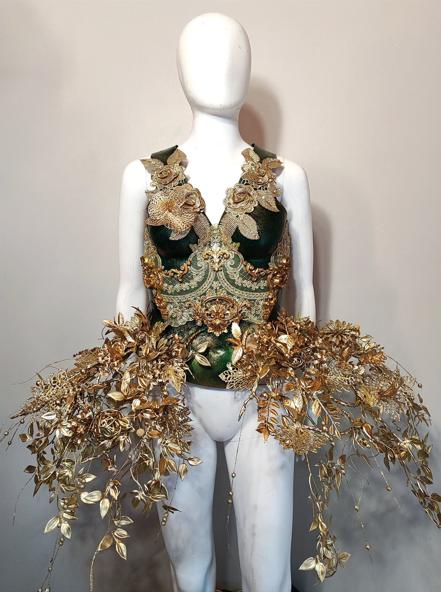Plastron Armure Fraise au Loup Costumes - Cosplay - Royal - féérie - Breastplate - Fantasy