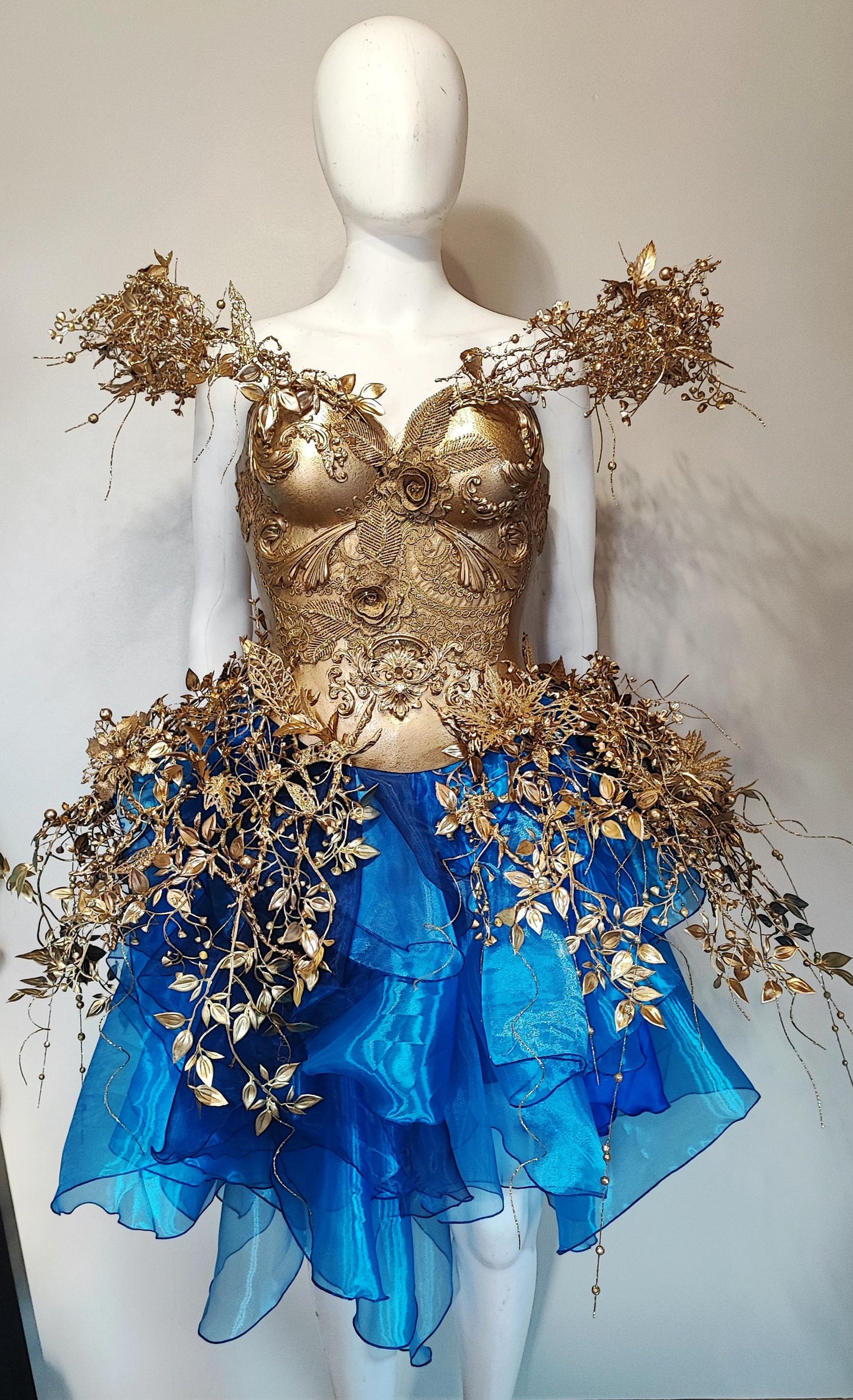 Plastron Armure Fraise au Loup Costumes - Cosplay - Royal - féérie - Breastplate - Fantasy