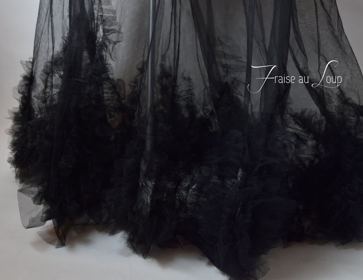 Robe Fraise au Loup - Mode - Créateur - Crinoline - Tutu - Dark - Hoops