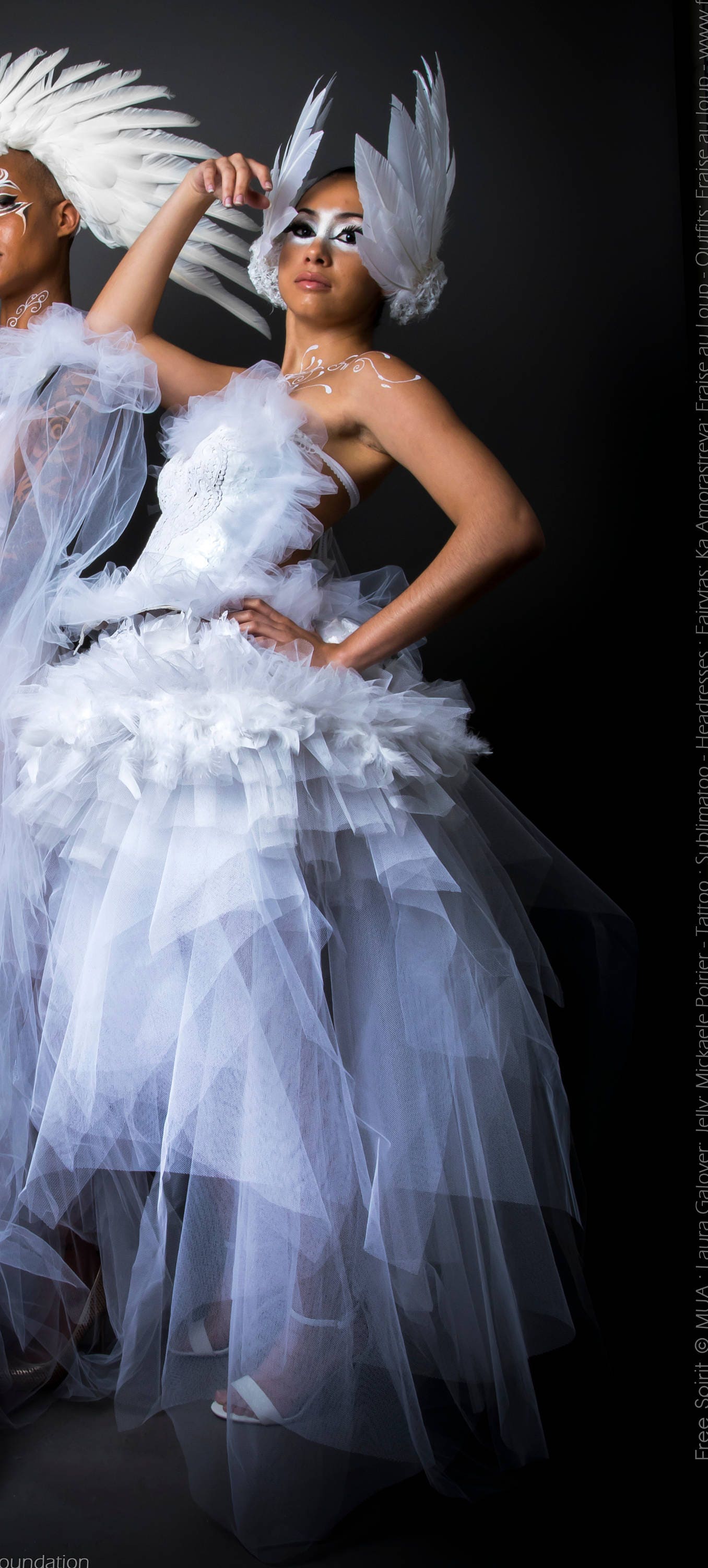 Costume Ange - White Swan - Ballet Odette - Mariage - Romantique - Féérie