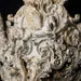 Masque Baroque blanc et Or "Pégase " - Mascarade de Luxe & Diadème Haute Couture - Carnaval - Style Élisabéthain. Unique . Prêt à expédier