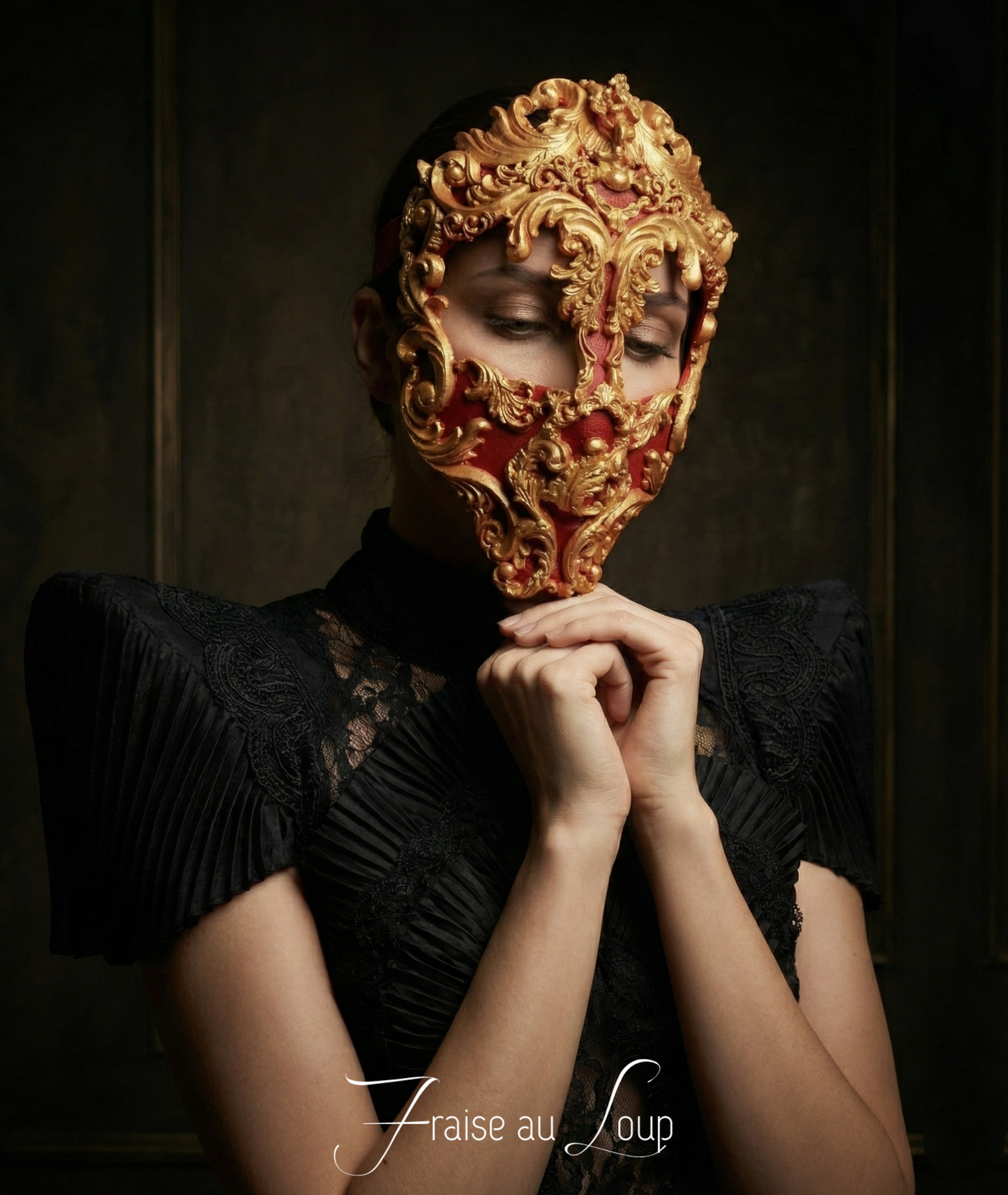 Masque baroque, bijou, rococo couture fashion, marie-antoinette, filigree, Baroque Fantasy Valkyrie Steampunk, anges