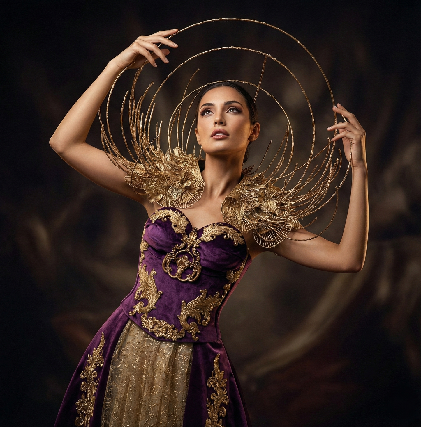 Costume baroque Reine - Majestueux - Royal costume - Bal - Gala - GoT - Princesse - Féérique